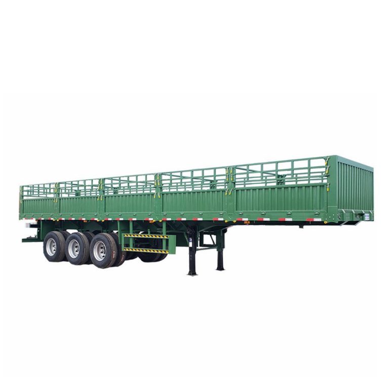 倉欄運輸半掛車